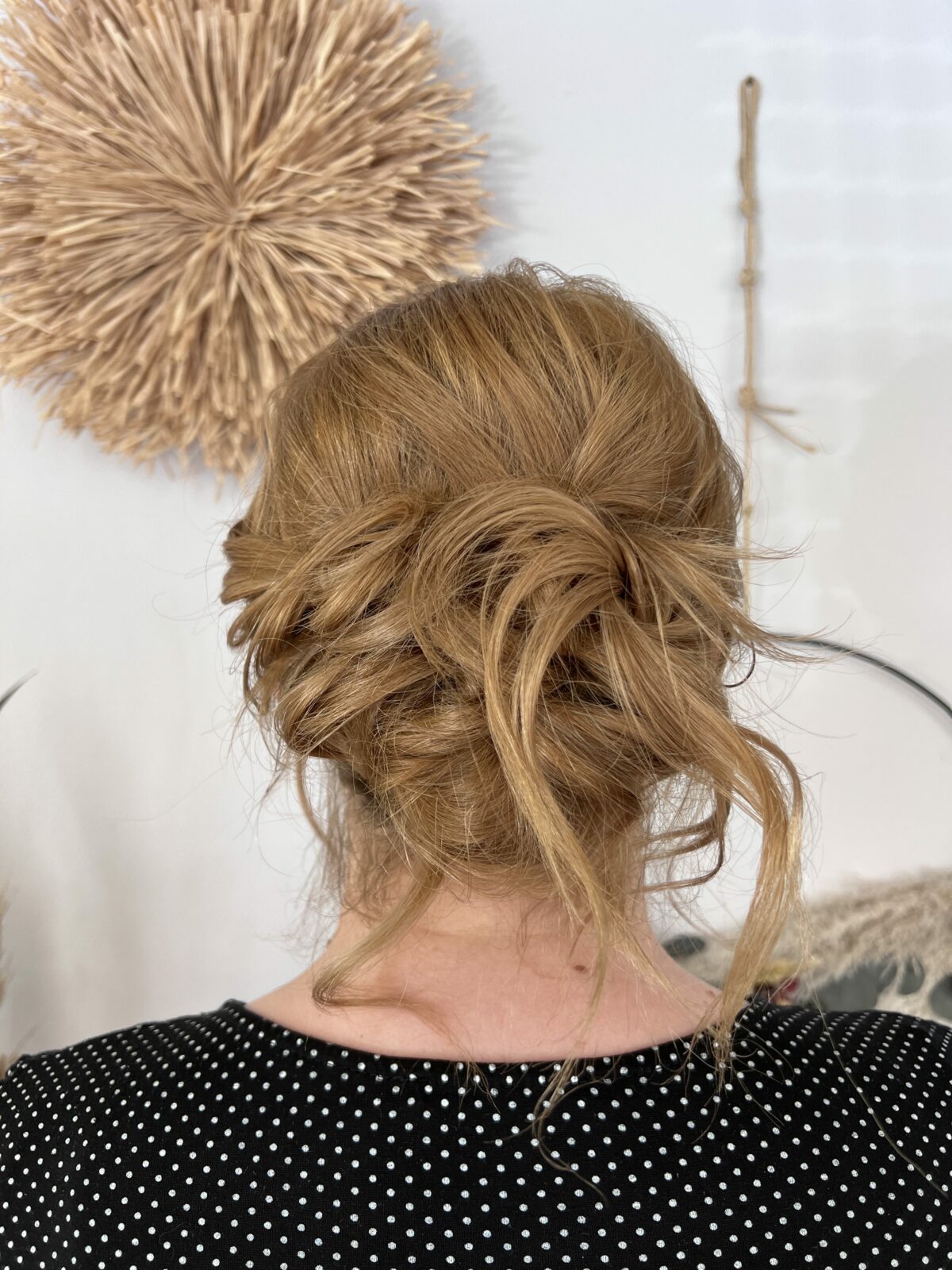 Chignon de soirée