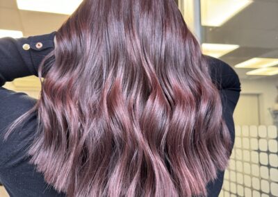 Shinny copper hair