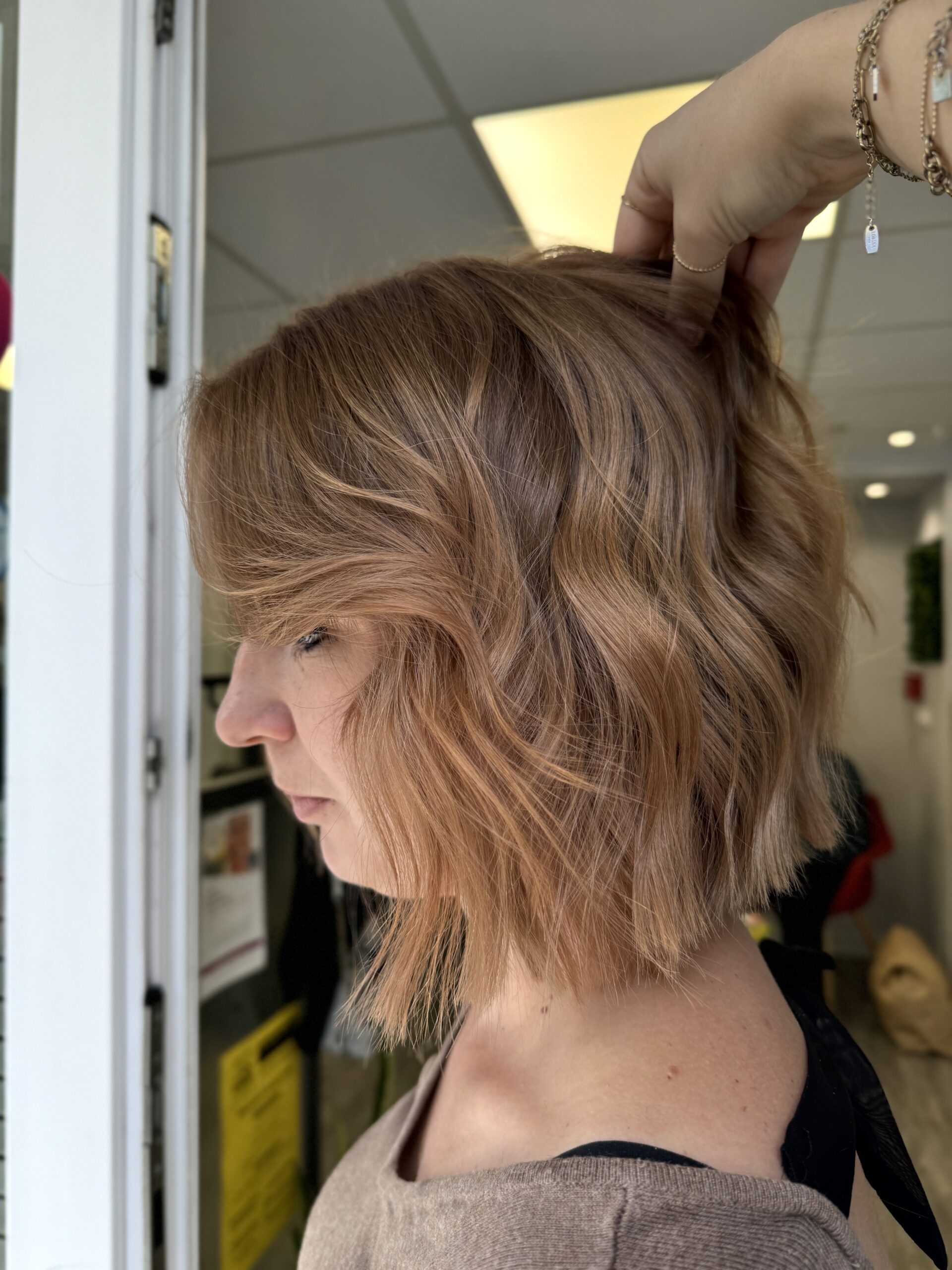 Pumpkin spice hair